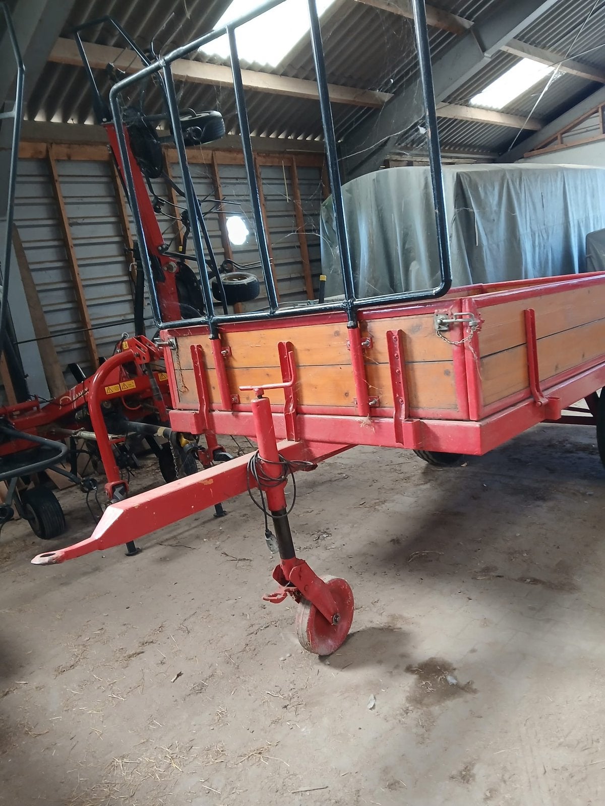 Mooie platewagen, Ophalen, Akkerbouw, Transport