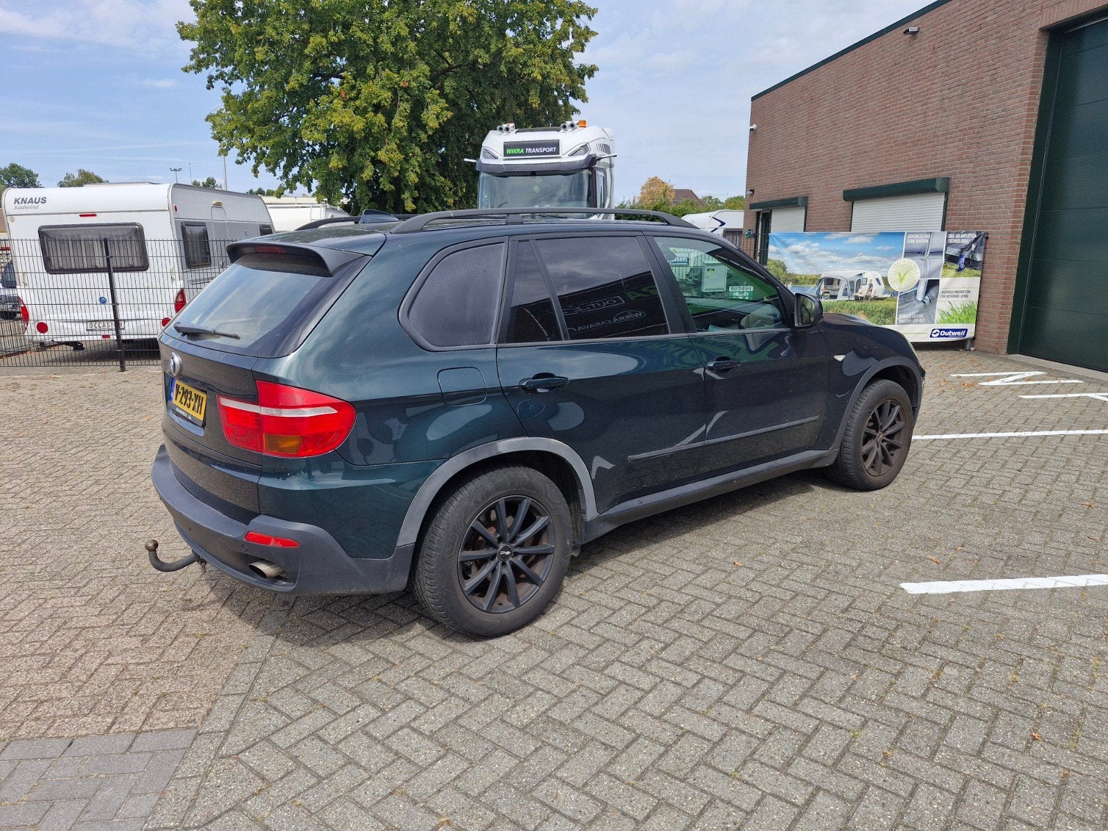 BMW X5 GRIJSKENTEKEN BJ 2007 NU €4750, 2175 kg, Beige, 2993 cc, Bedrijf