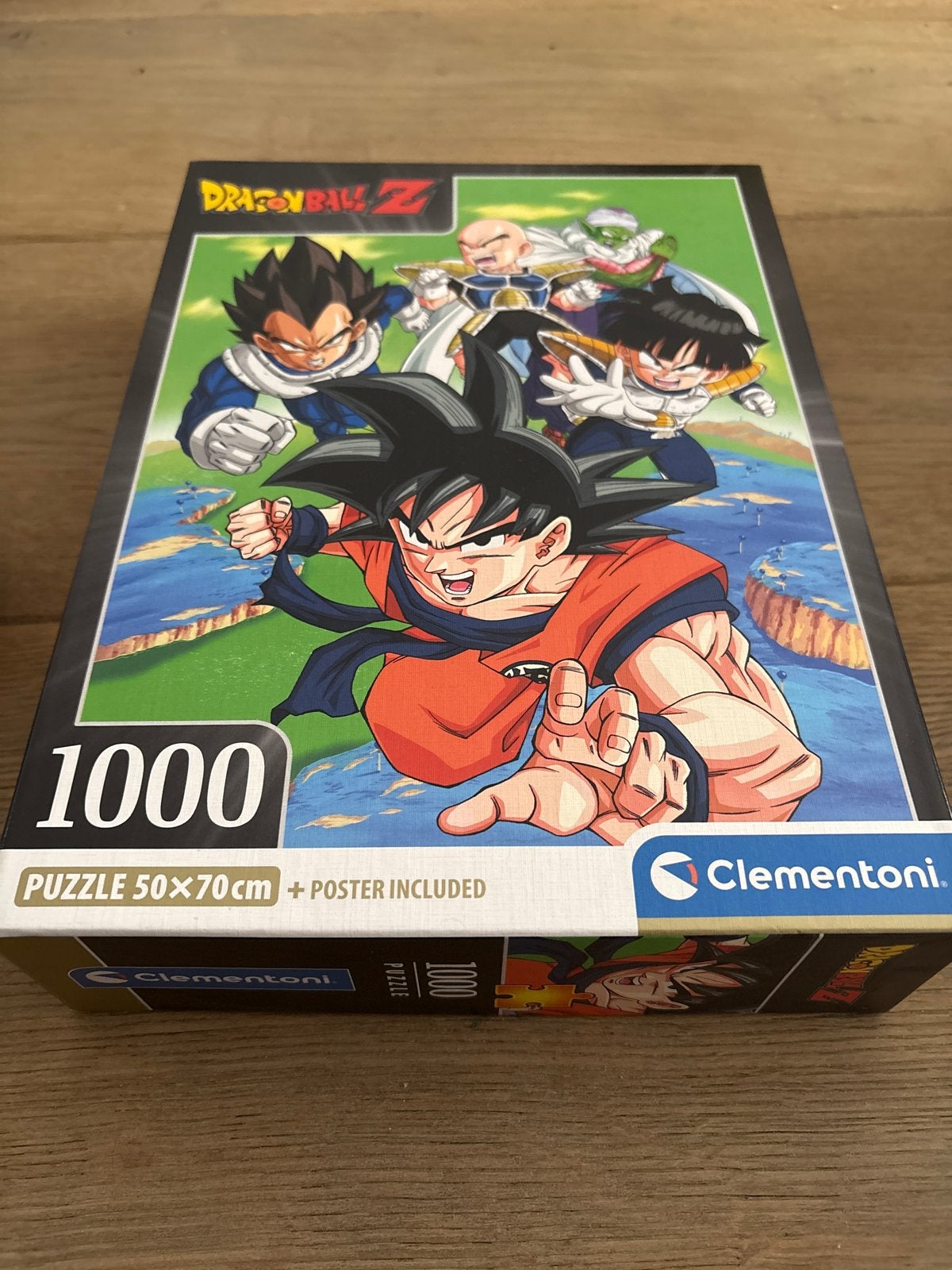Dragon Ball Z Legpuzzel 1000 stukjes - Clementoni, Ophalen of Verzenden, 500 t/m 1500 stukjes, Nieuw, Legpuzzel
