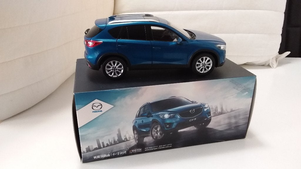 1/18 Mazda CX 5 ( cx5 ) 1e gen., Ophalen of Verzenden, Nieuw, Auto, Overige merken