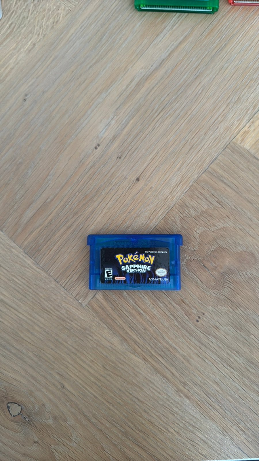 Pokemon Sapphire Origineel, Ophalen, Gebruikt, 1 speler, Role Playing Game (Rpg)