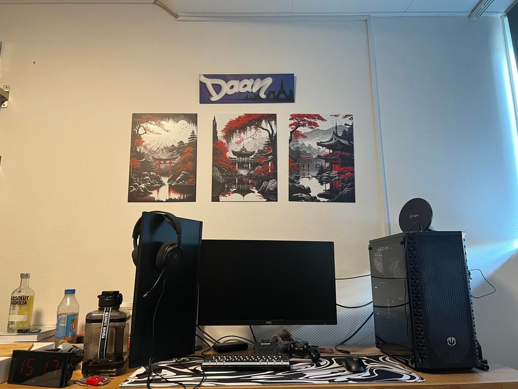Volledige gaming setup tekoop in delen, Ophalen, Overige genres, 1 speler, Zo goed als nieuw