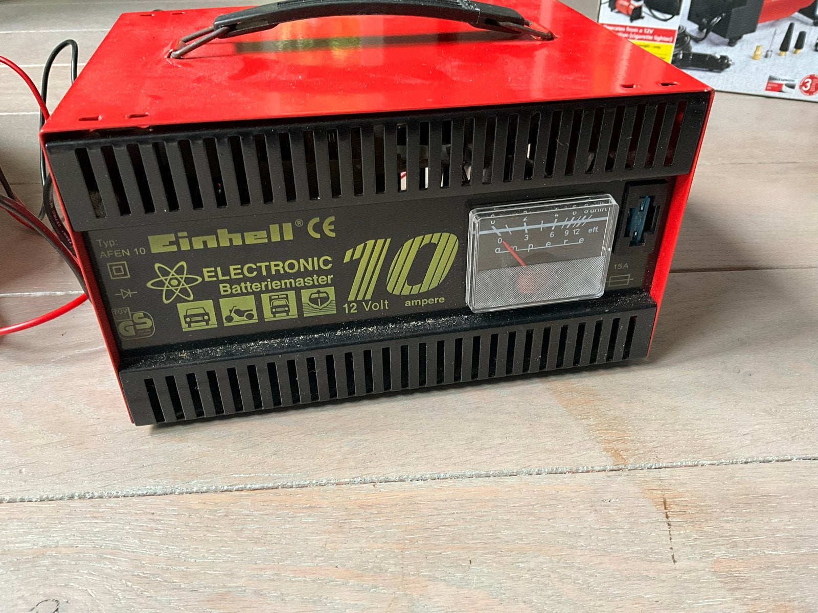 Einhell Acculader AFEN 10 Electronic 12V 10A, Ophalen of Verzenden, Gebruikt