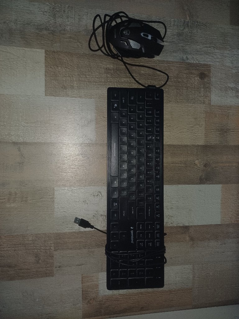 Toetsenbord en muis, Ophalen, Gembird, Zo goed als nieuw, Qwertz