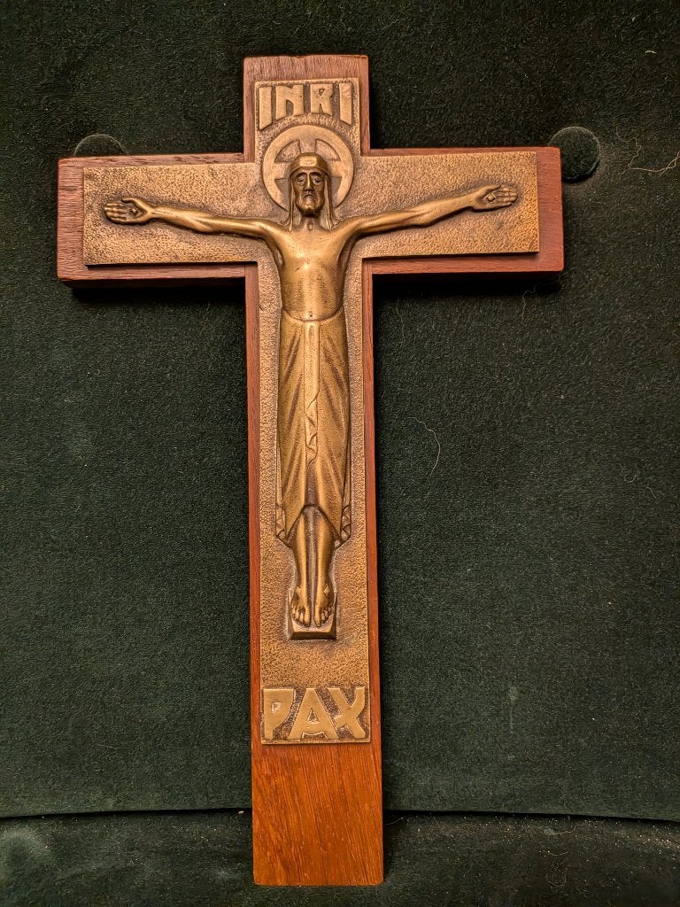 Bronzen Art Deco Christus, ca. 1920 - 1940, Ophalen of Verzenden