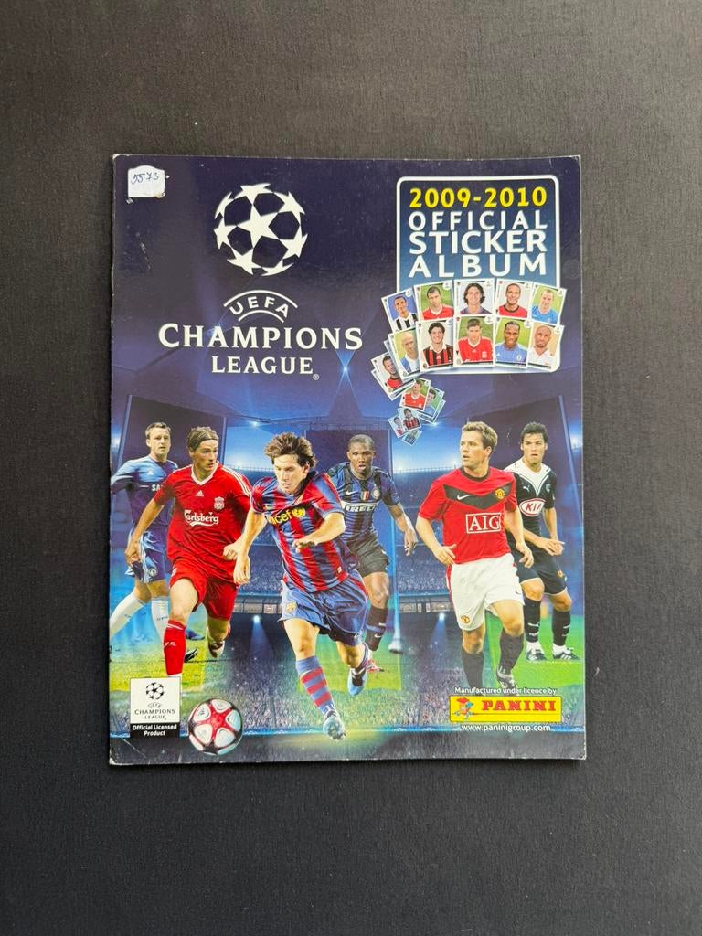 Champions League 2009-2010 Panini album leeg, Ophalen of Verzenden, Zo goed als nieuw