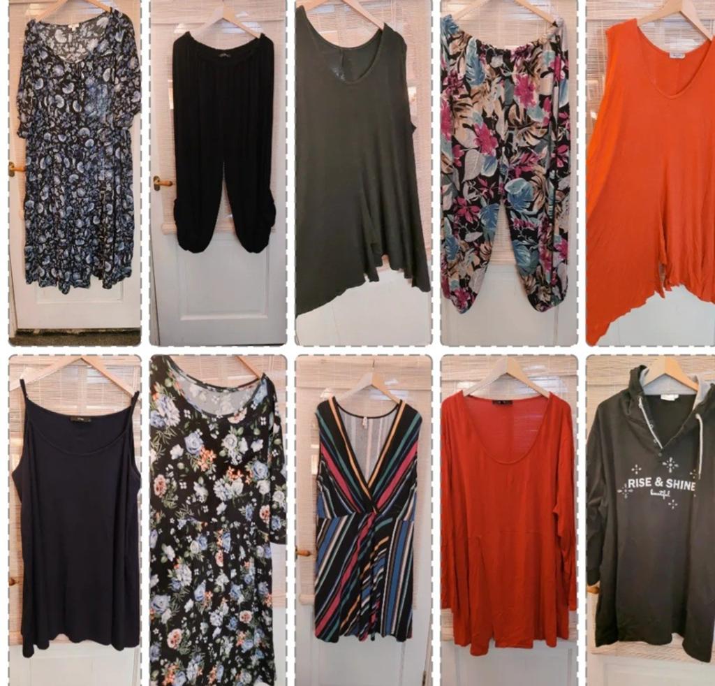 Kleding pakket maat 54 56 58, Kleding | Dames, Grote Maten, Ophalen of Verzenden, Zo goed als nieuw