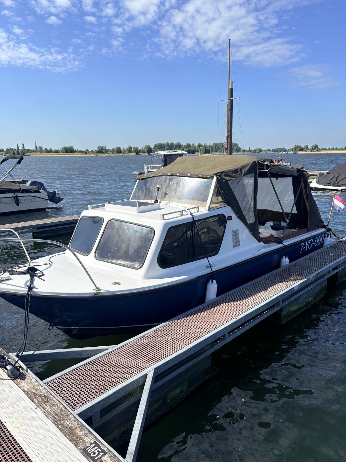 Kajuitboot met Trailer, Ophalen, Gebruikt, Kleine kruiser, 6 m