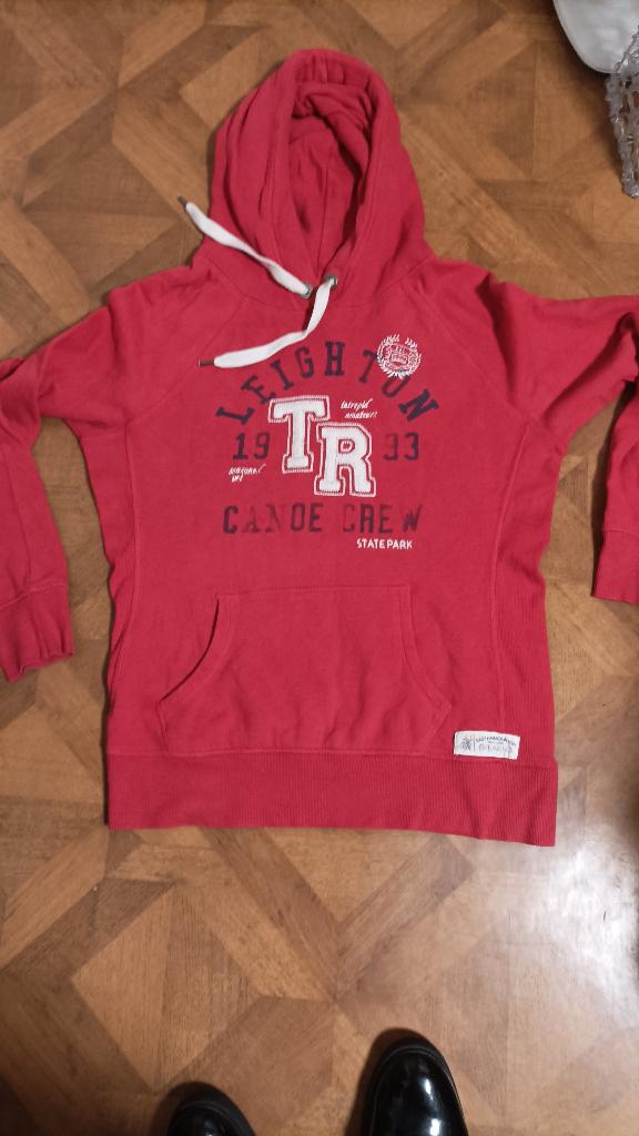 H&M hoodie maat M rood, Maat 38/40 (M), H&M, Ophalen of Verzenden, Zo goed als nieuw