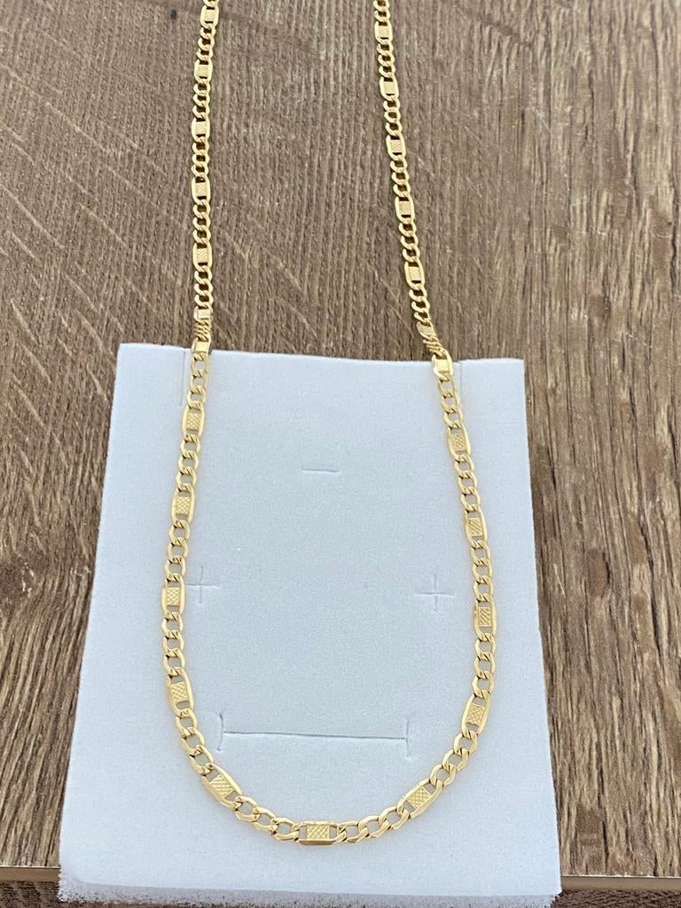 Nieuwe 14 karaat gouden ketting gemerkt 585, Ophalen of Verzenden, Nieuw, Goud, Goud