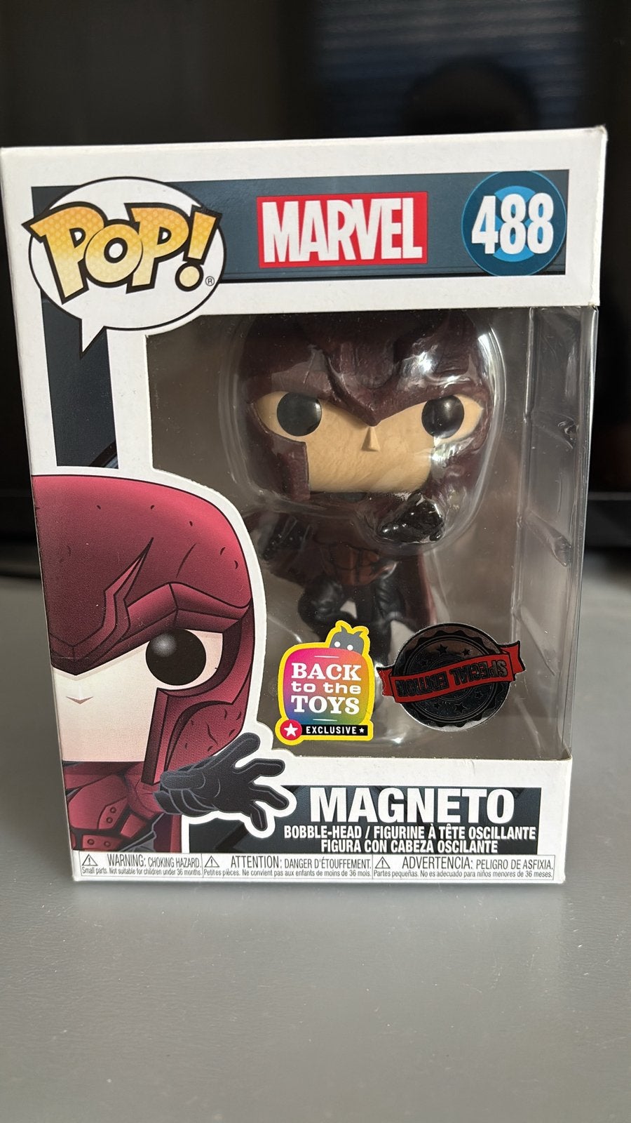 Magneto funko pop, Ophalen, Zo goed als nieuw
