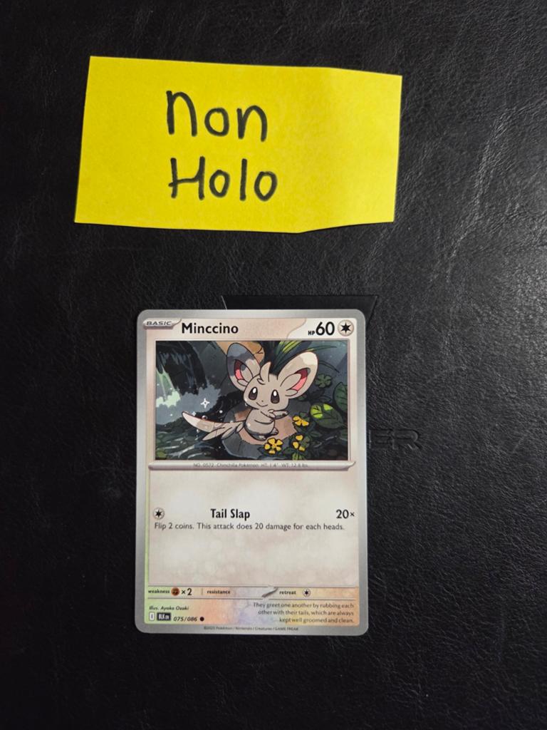 Minccino 075/086 black bolt, Ophalen of Verzenden, Zo goed als nieuw