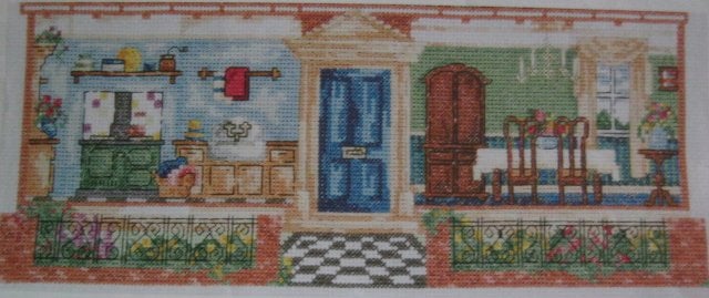 Borduurpatroon  Poppenhuis  nr 9996, Hobby en Vrije tijd, Borduren en Borduurmachines, Verzenden, Nieuw, Handborduren, Patroon