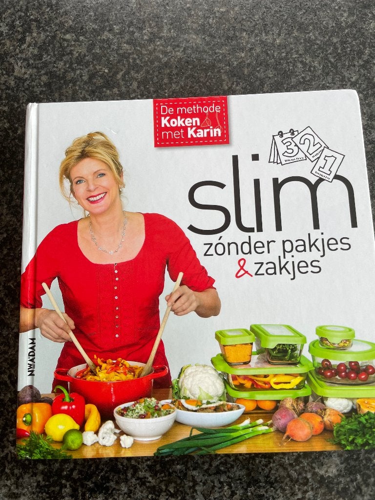 Slim zónder pakjes & zakjes, Voorgerechten en Soepen, Karin Luiten, Ophalen of Verzenden, Zo goed als nieuw