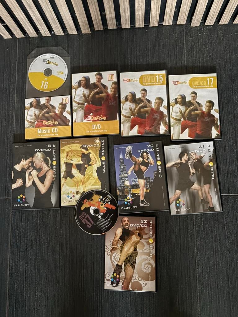 Club joy battle dvd en cd 10-37, Alle leeftijden, Ophalen of Verzenden, Zo goed als nieuw, Cursus of Instructie