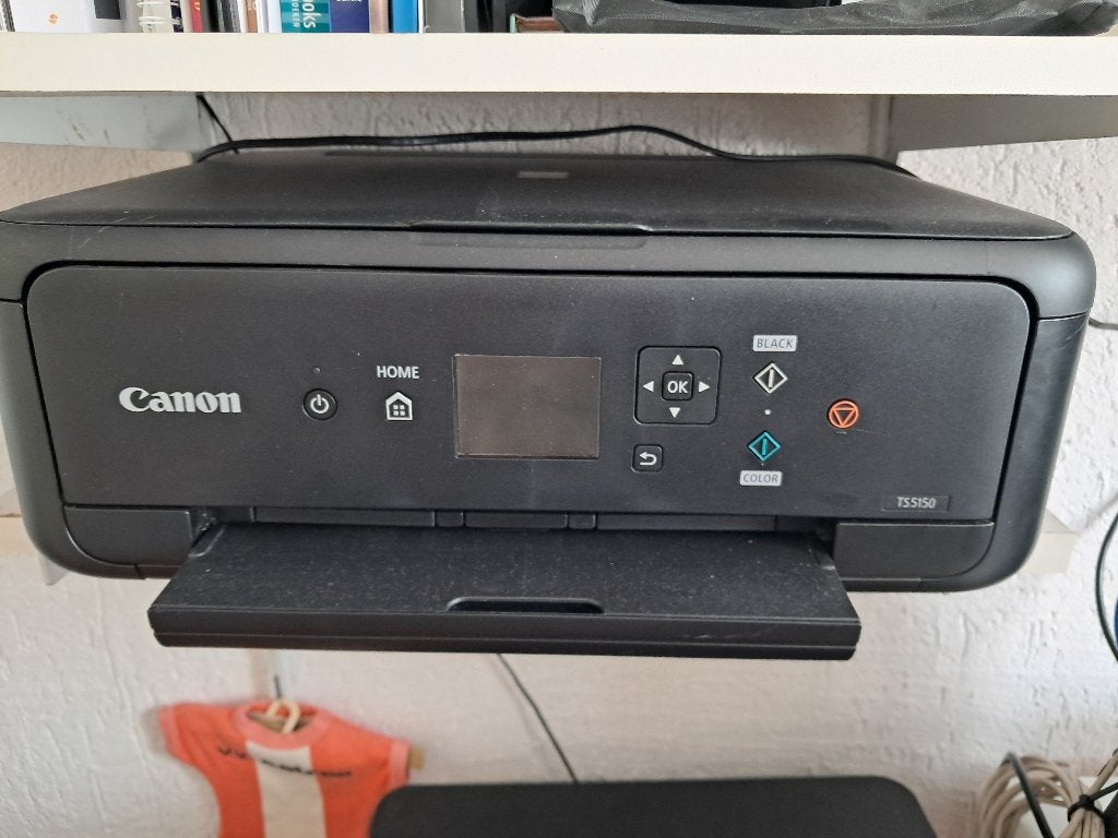 Canon Pixma all in one printer TS5150, Computers en Software, Printers, Ophalen, Kleur printen, Gebruikt, Inkjetprinter