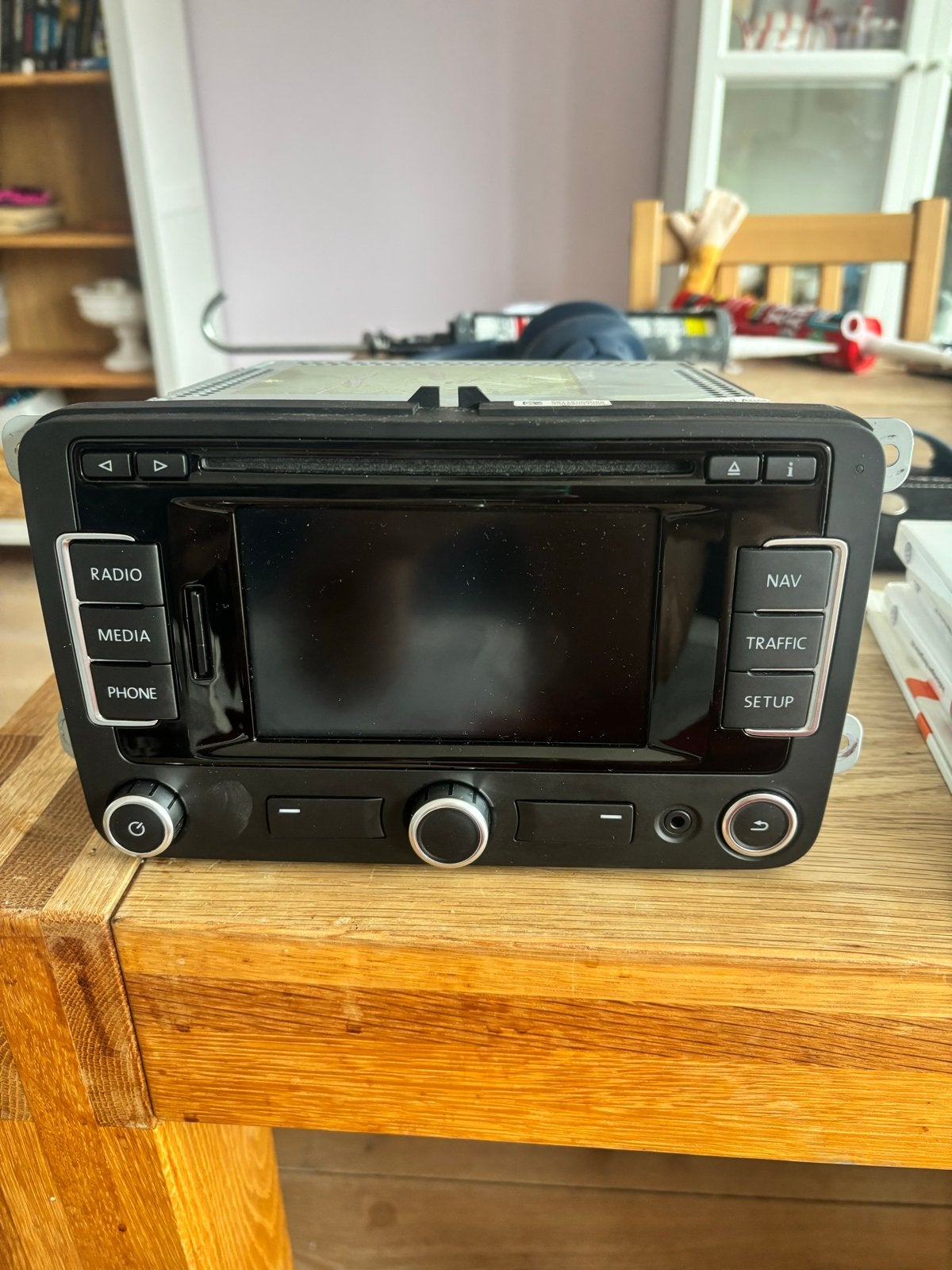 VW RNS 315 EU Navigatiesysteem met kaarten, Ophalen of Verzenden, Gebruikt