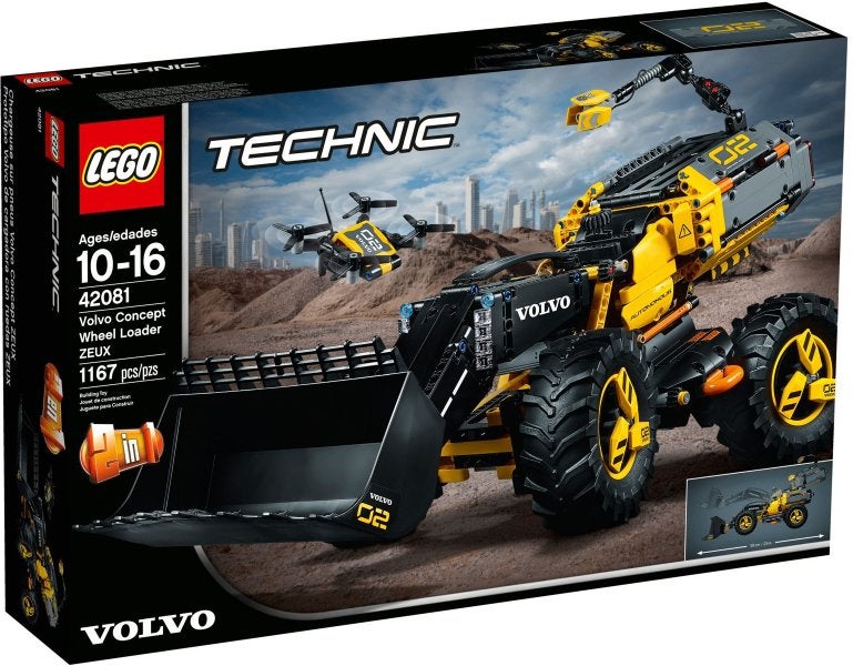 Lego Technic Volvo Concept Wheel Loader ZEUX nr 42081, Lego, Lego, Lego, Nieuw