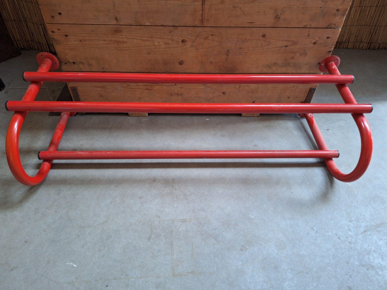 Rode vintage kapstok, Ophalen, Wandkapstok, Minder dan 100 cm