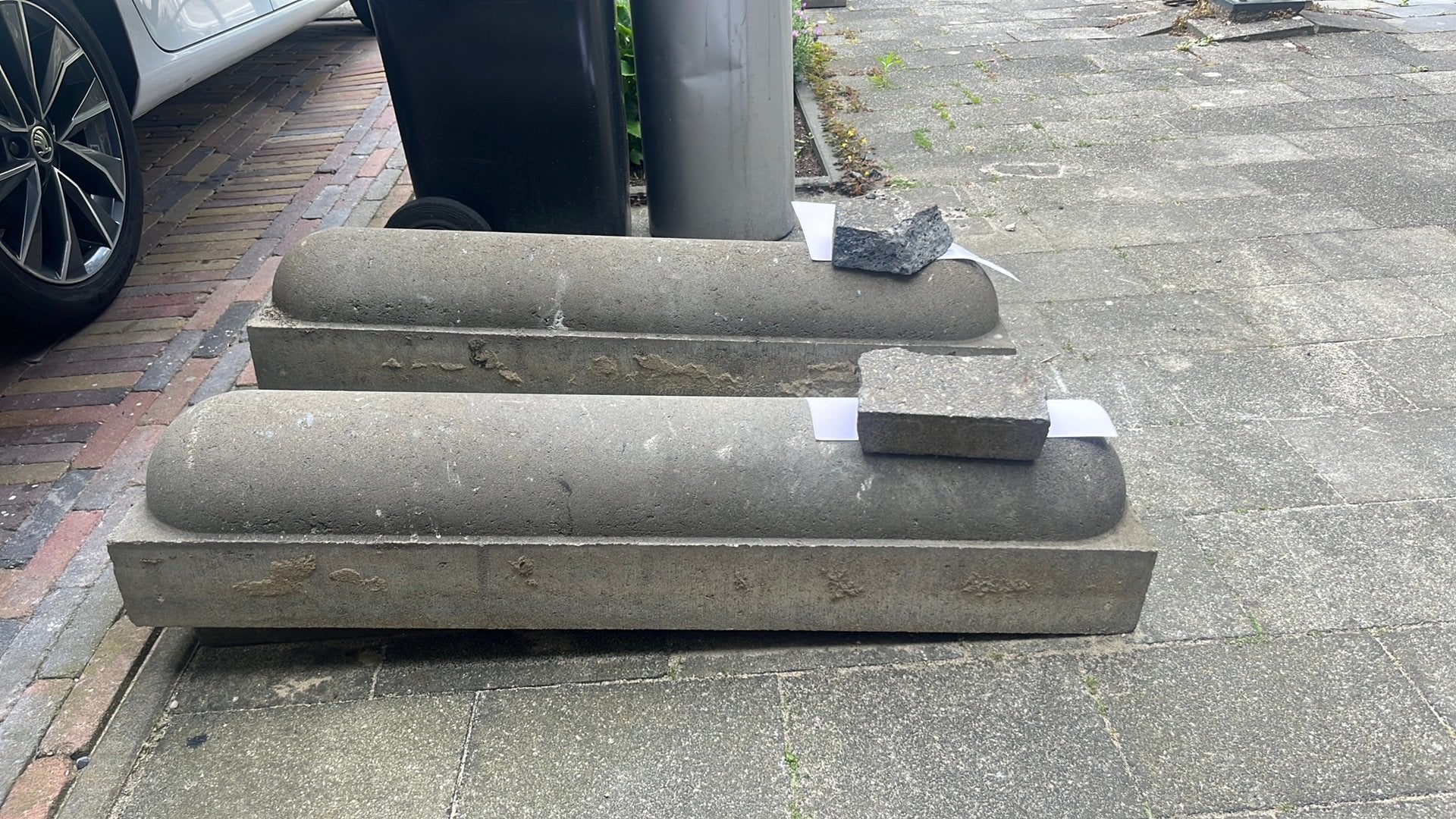 Stootbanden gratis op te halen, Ophalen, Gebruikt