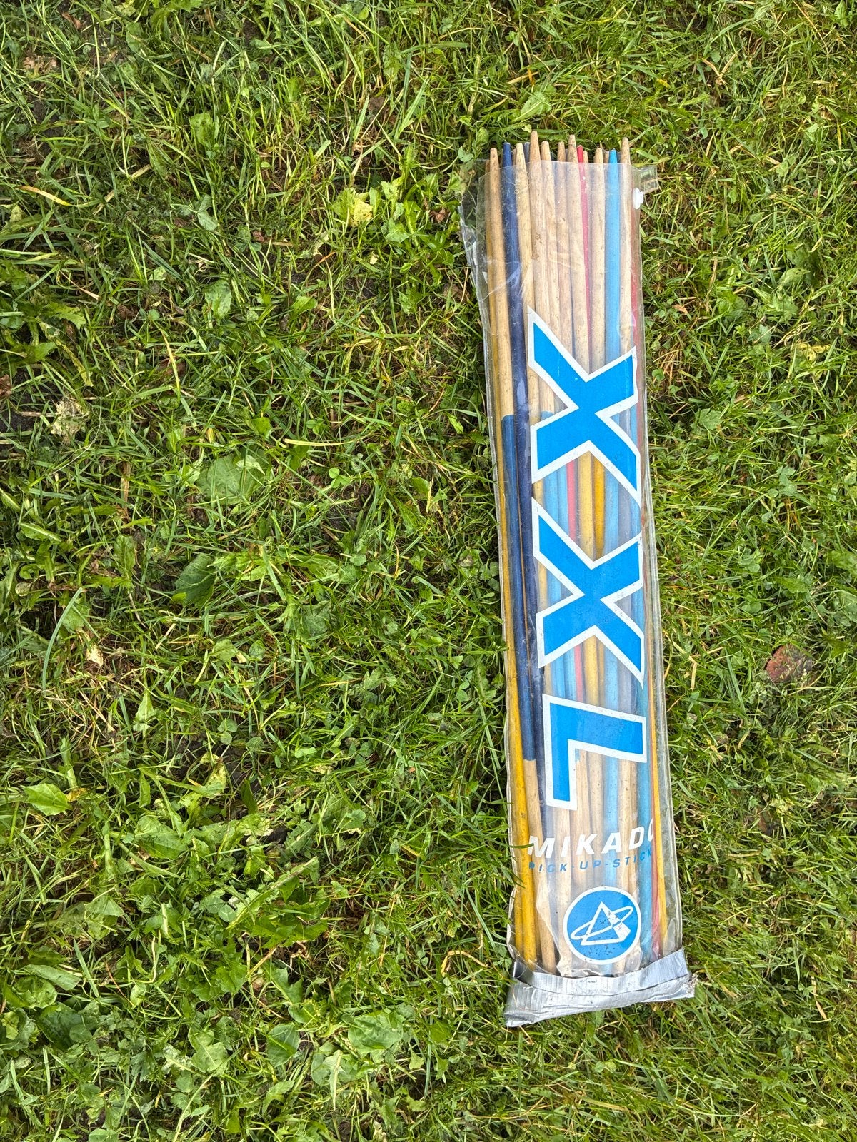 Mikado XXL - 50 cm lange stokjes voor buitenplezier, Een of twee spelers, Ophalen of Verzenden, Gebruikt