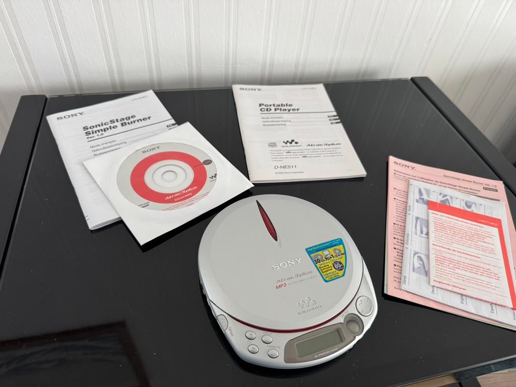 Sony D-NE511 Discman, Ophalen of Verzenden, Walkman