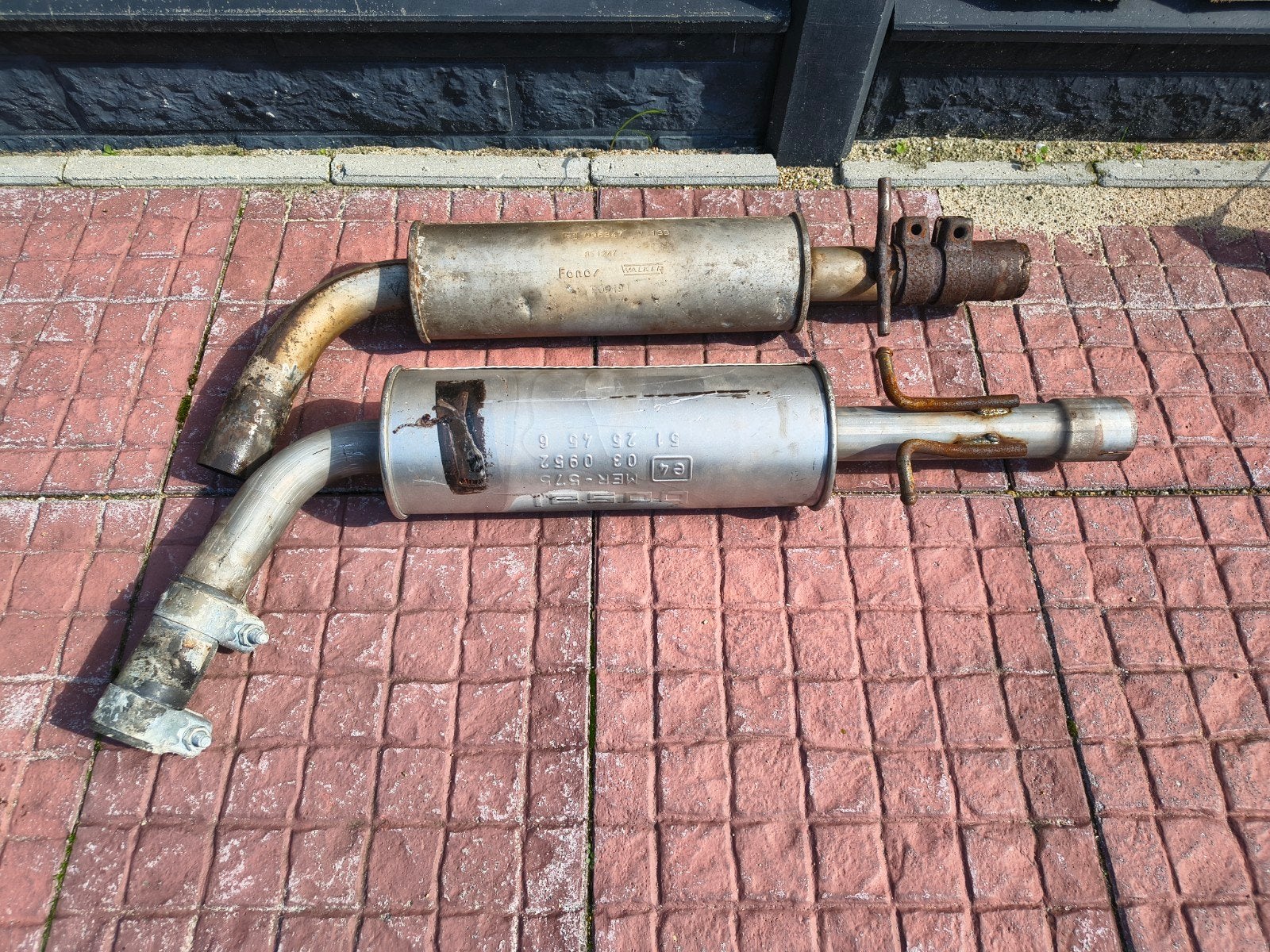 Volkswagen Golf 4 Bora uitlaat middendemper, Ophalen, Gebruikt, Audi