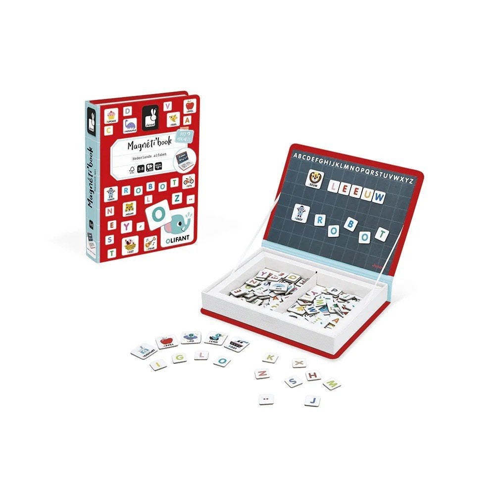 Janod Magneetboek Alfabet Nederlandstalig - nieuw, Kinderen en Baby's, Janod, ., Nieuw, Ophalen of Verzenden