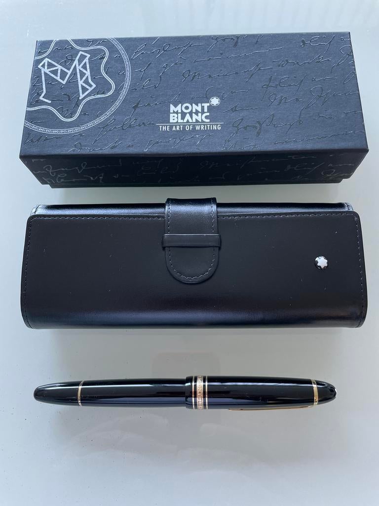 Montblanc Meisterstück 147 Vulpen met etui en doos, Nieuw, Met doosje, Ophalen of Verzenden, Vulpen