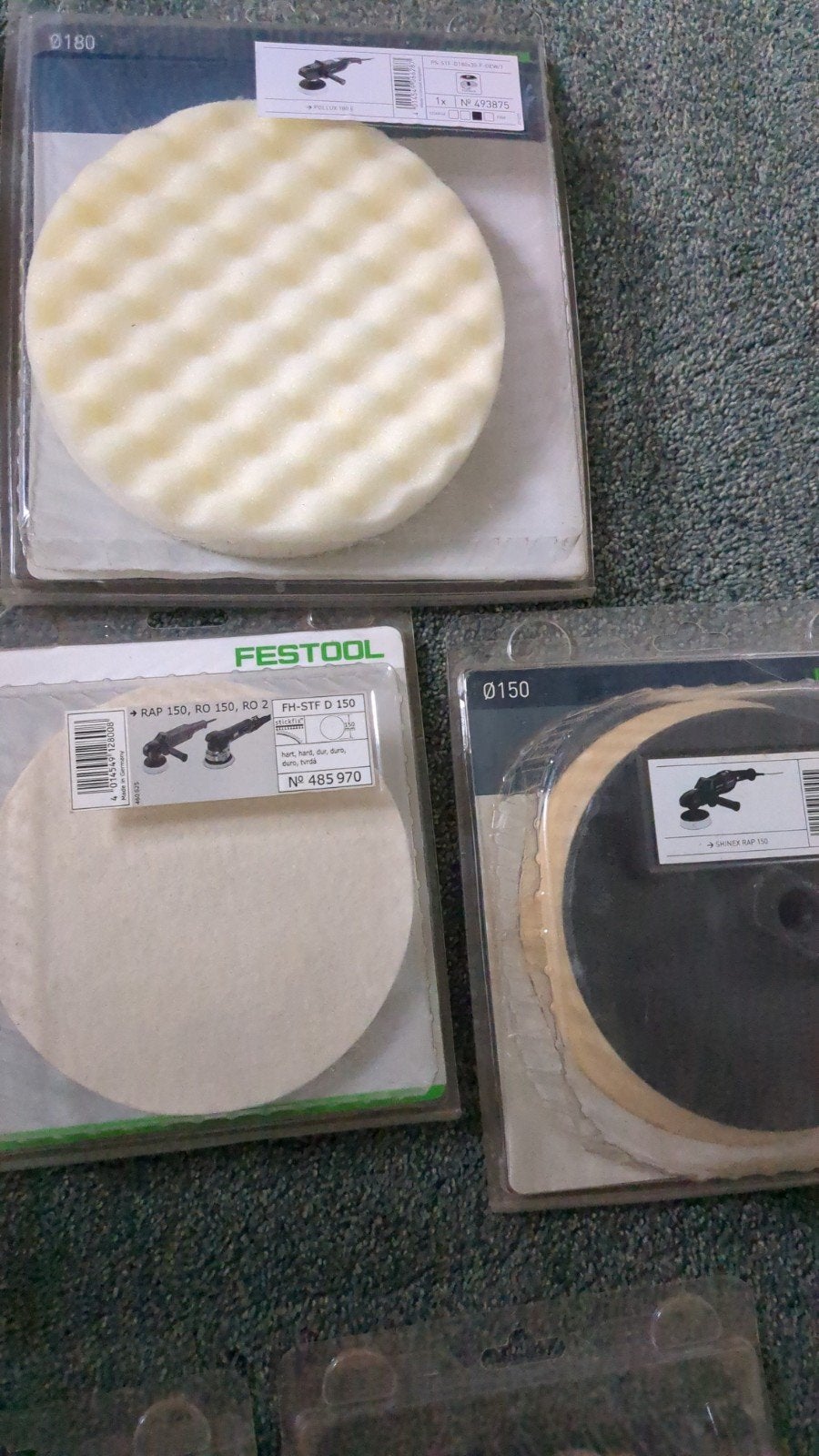 Foto 4 van Festool polijstpads en schuurpads - Diverse soorten