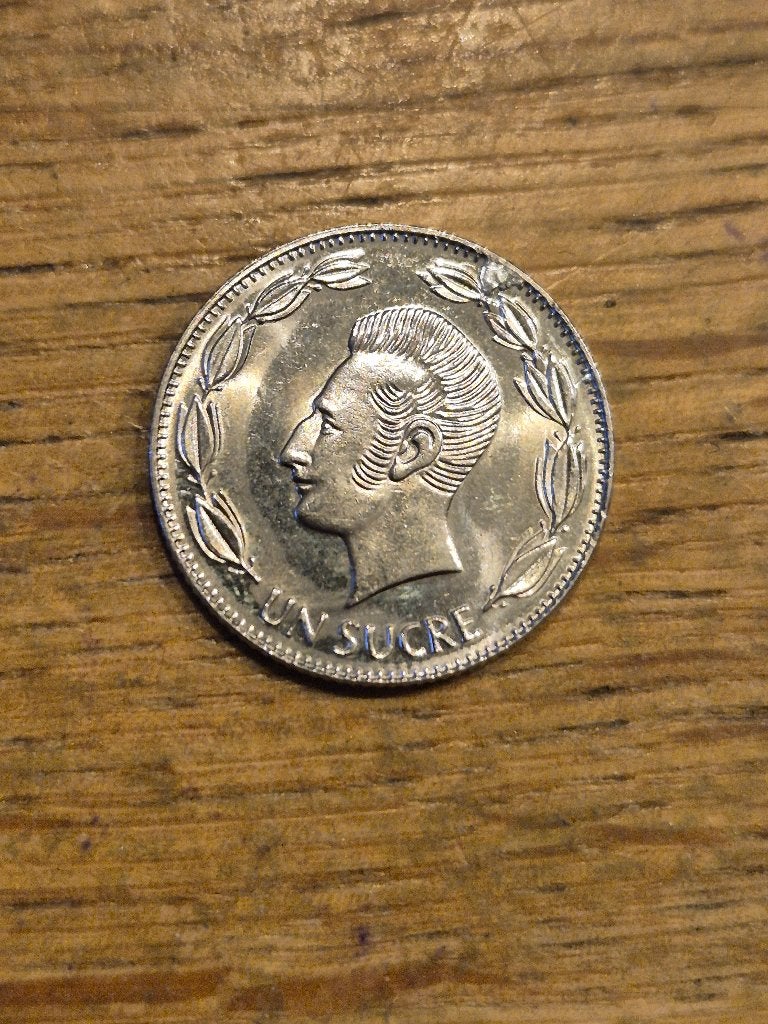 Ecuador - 1 Sucre 1988, Ophalen of Verzenden, Zuid-Amerika