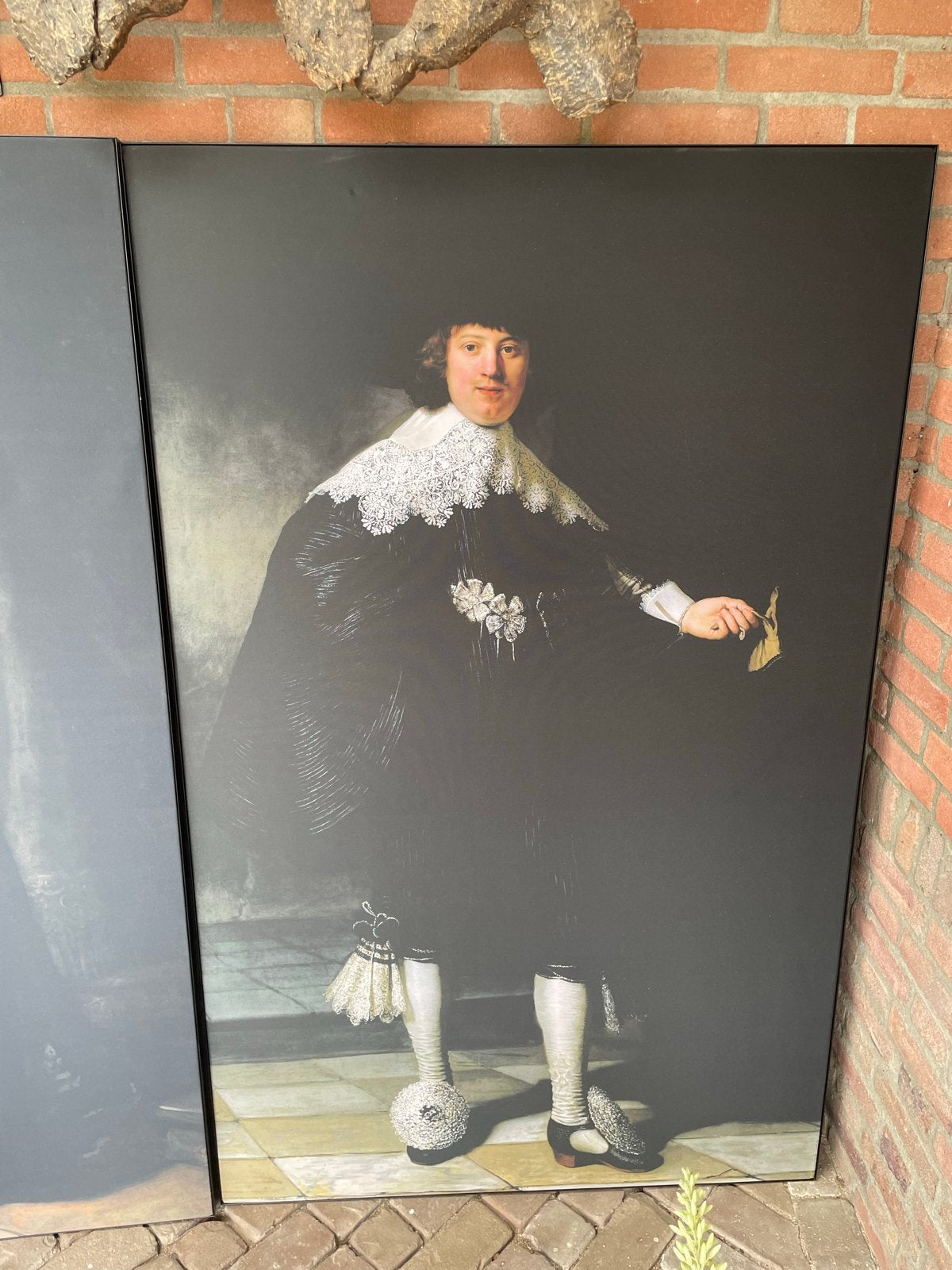 Replica Marten Soolmans & Oopjen Coppit (Rembrandt), Ophalen, Gedateerd, Doek, Portret of Personen