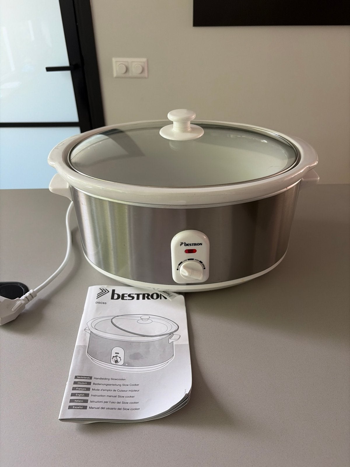Bestron Slowcooker DSC65 - Grote Capaciteit, Ophalen, Gebruikt