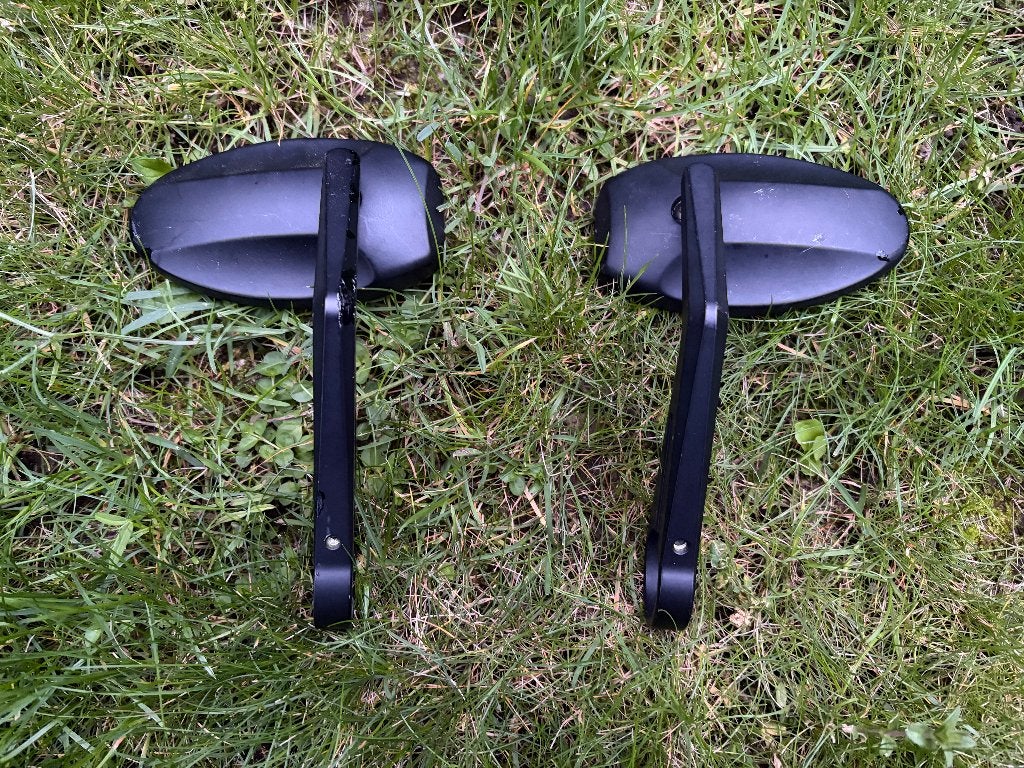Motor spiegels (bar end), Motoren, Ophalen of Verzenden, Gebruikt