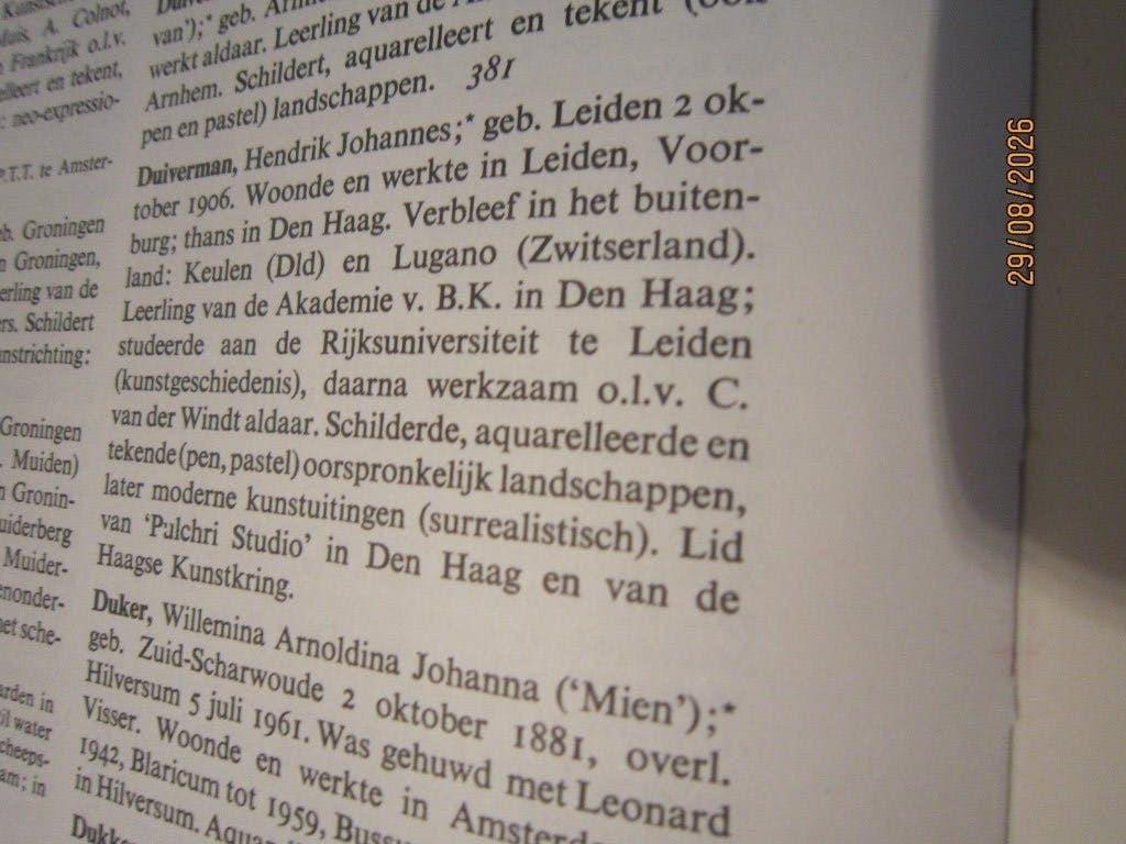 Hendrik DUIVERMAN(P.Scheen) Mooie Boerderij Boer en Kippen, Antiek en Kunst, Ophalen, Paneel, Expressionistisch, Landschap
