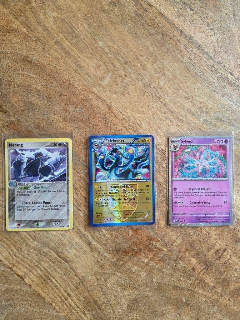 Eelektross, sylveon, Metang pokemon, Ophalen of Verzenden, Zo goed als nieuw