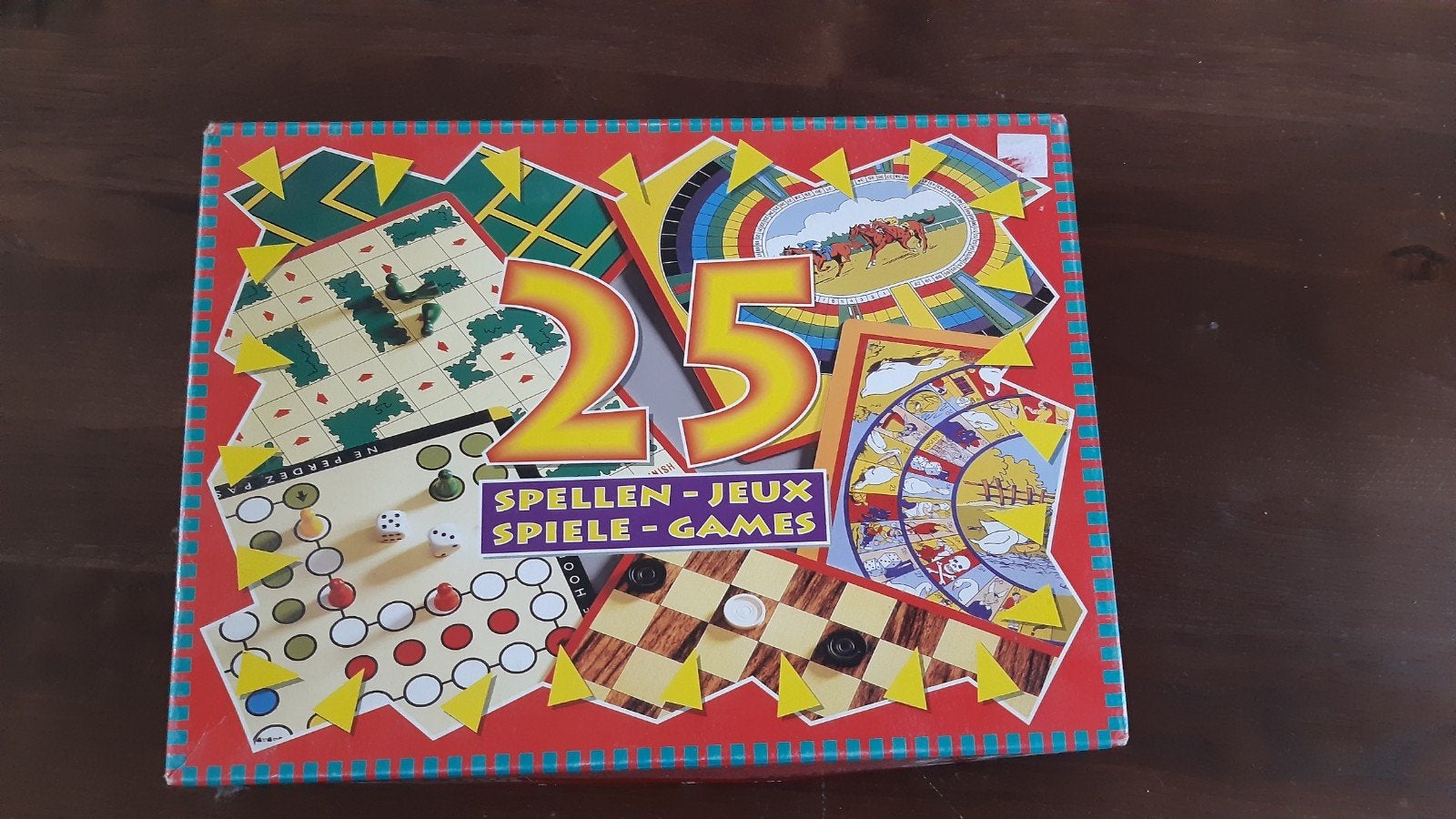25 Spellen - Gevarieerde Spellenverzameling, Hobby en Vrije tijd, Gezelschapsspellen | Bordspellen, Vijf spelers of meer, Ophalen of Verzenden