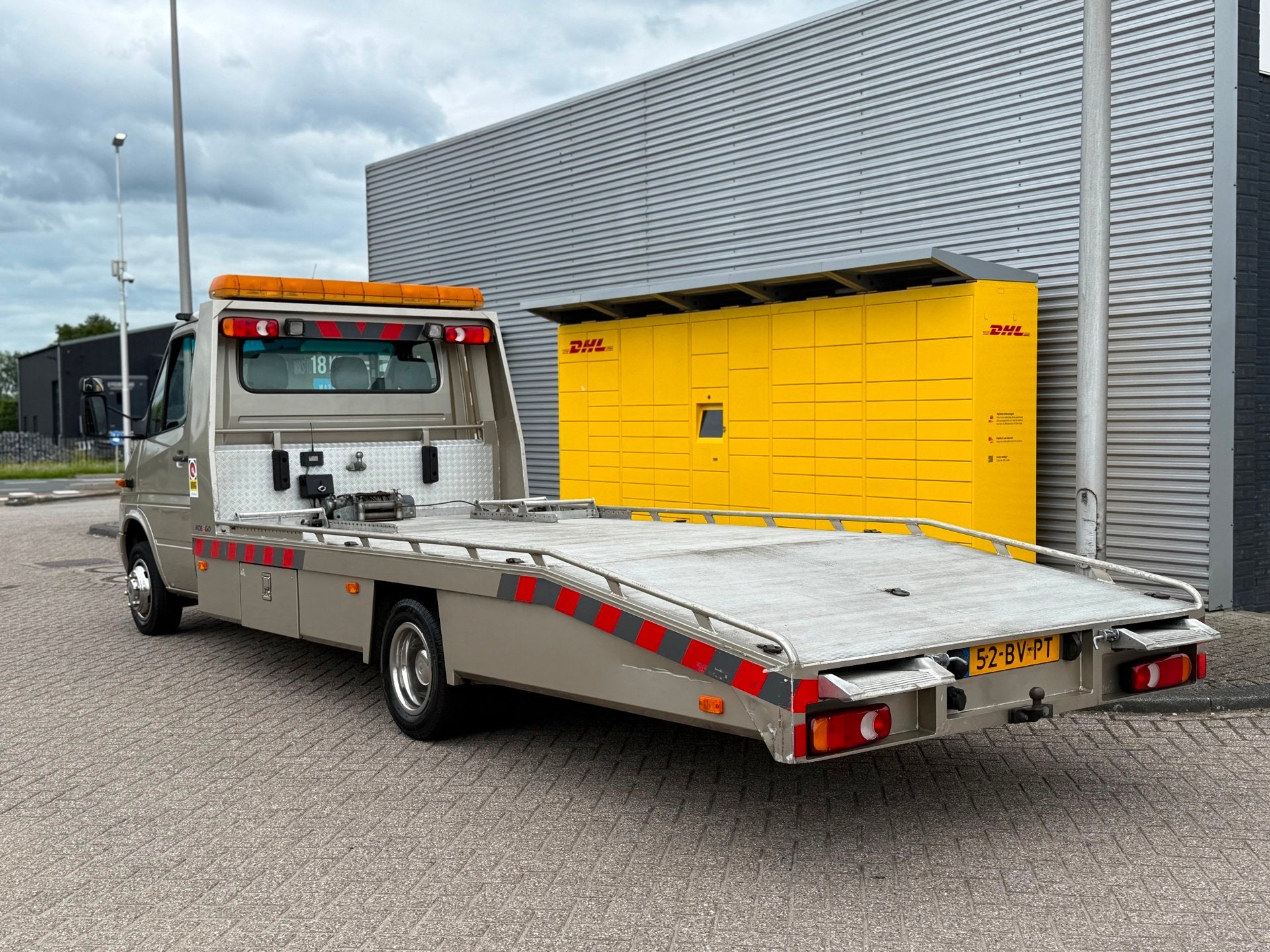 Mercedes-Benz Sprinter 411 CDI Bj 12-2005 Tijhof Luchtvering, Auto's, Gebruikt, Euro 6, 4 cilinders, 3000 kg