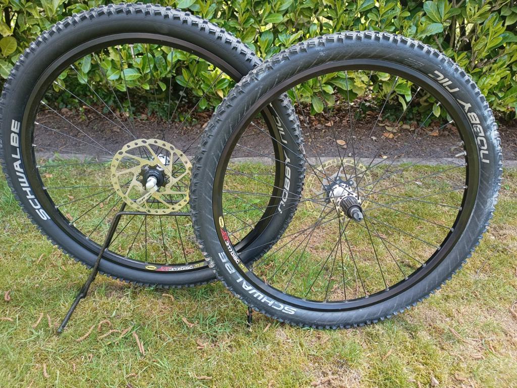 Shimano XT wielset., Fietsen en Brommers, Fietsonderdelen, Ophalen