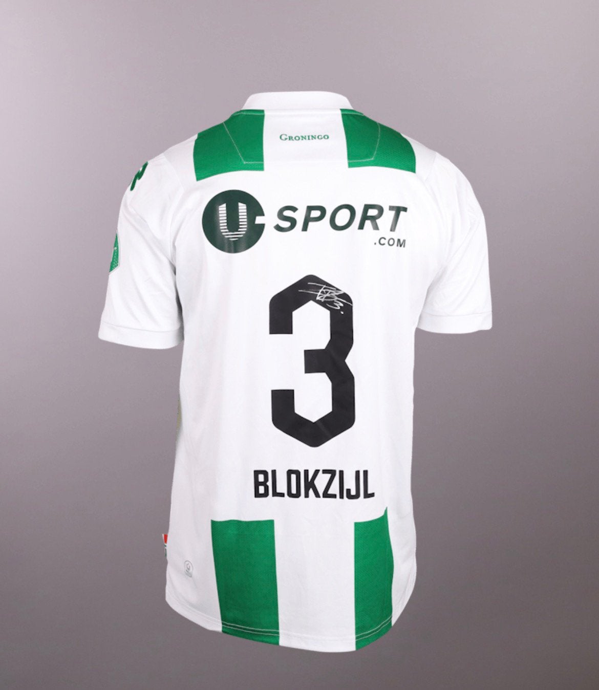 Matchworn shirt Thijmen blokzijl, Verzamelen, Ophalen of Verzenden, Zo goed als nieuw, Overige binnenlandse clubs, Shirt