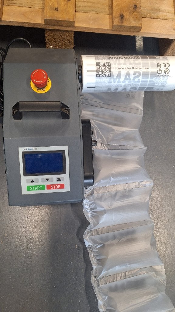 Bubbelfolie opvulmateriaal luchtkussen machine inpakken, Ophalen, ., Nieuw, .
