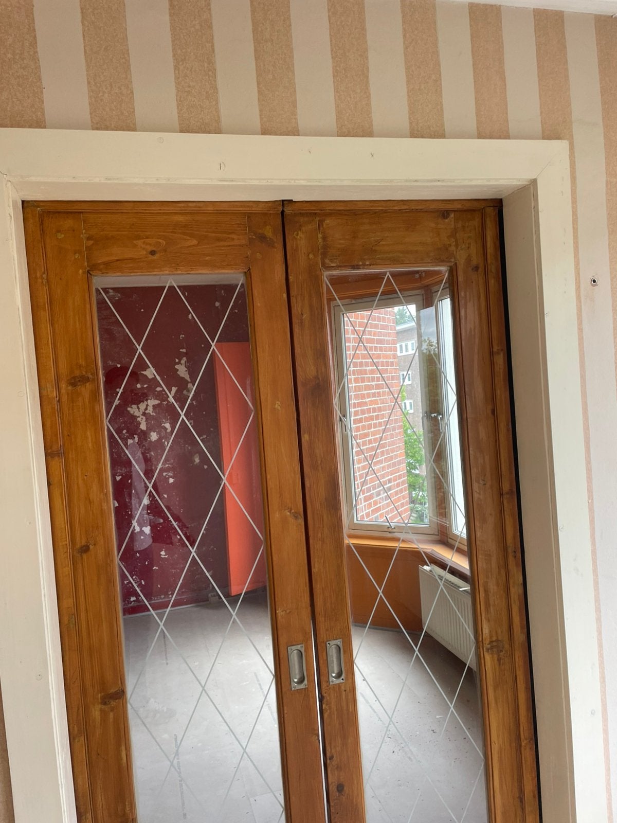Ensuite deuren, Deurkozijn, Zo goed als nieuw, 150 tot 225 cm, Inclusief glas