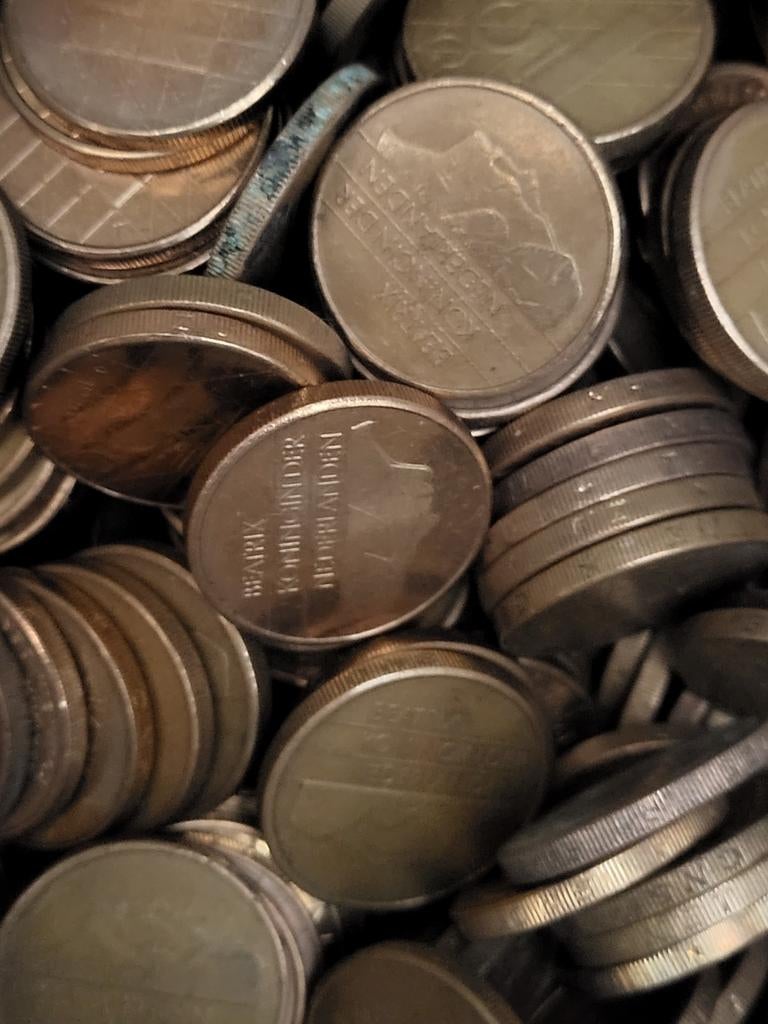 Vele 5 gulden munten voor gokkast/fruitautomaat €0,75 p/stuk, Ophalen of Verzenden, Nieuw
