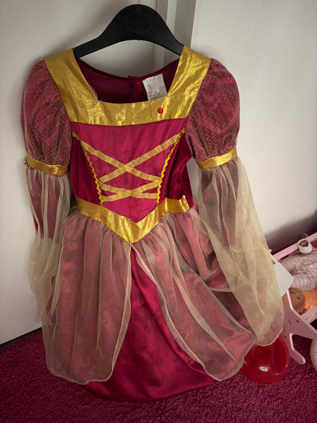 Feeën verkleedjurk maat 116., Ophalen of Verzenden, Gebruikt, 110 t/m 116, Meisje