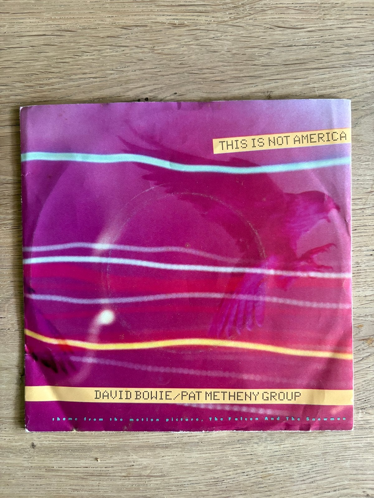 David Bowie / Pat Metheny Group - This Is Not America, Ophalen, Gebruikt, 7 inch, Pop