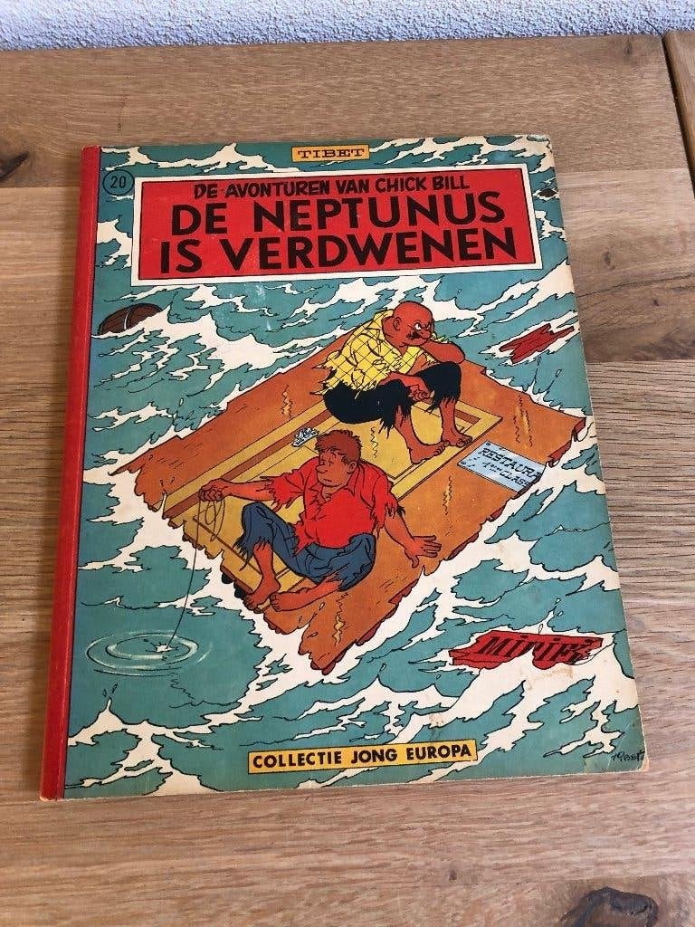 Chick Bill De Neptunus is verdwenen SC 1e druk 1963, Boeken, Eén stripboek, Ophalen of Verzenden, Gelezen, Tibet