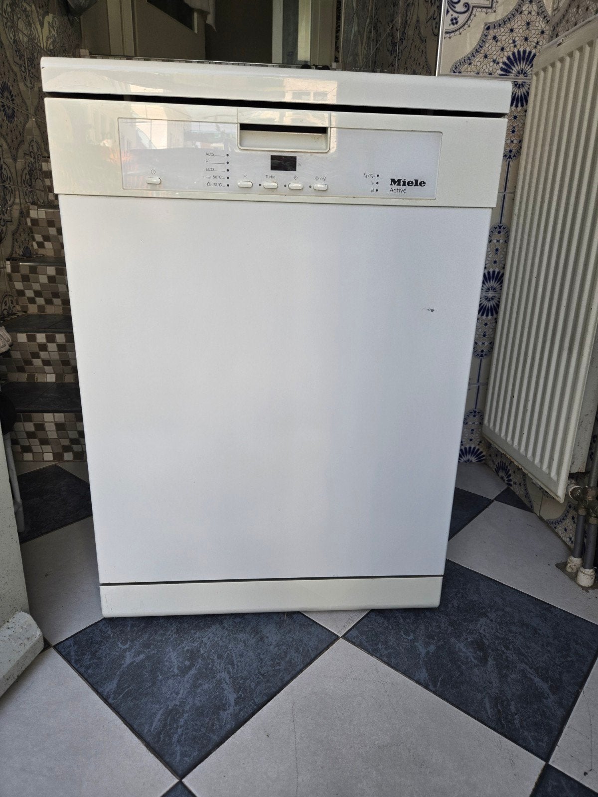 Miele Active Vrijstaande Vaatwasser - Zo goed als nieuw, Eco programma, Ophalen of Verzenden, Info@miele.nl, 85 tot 90 cm
