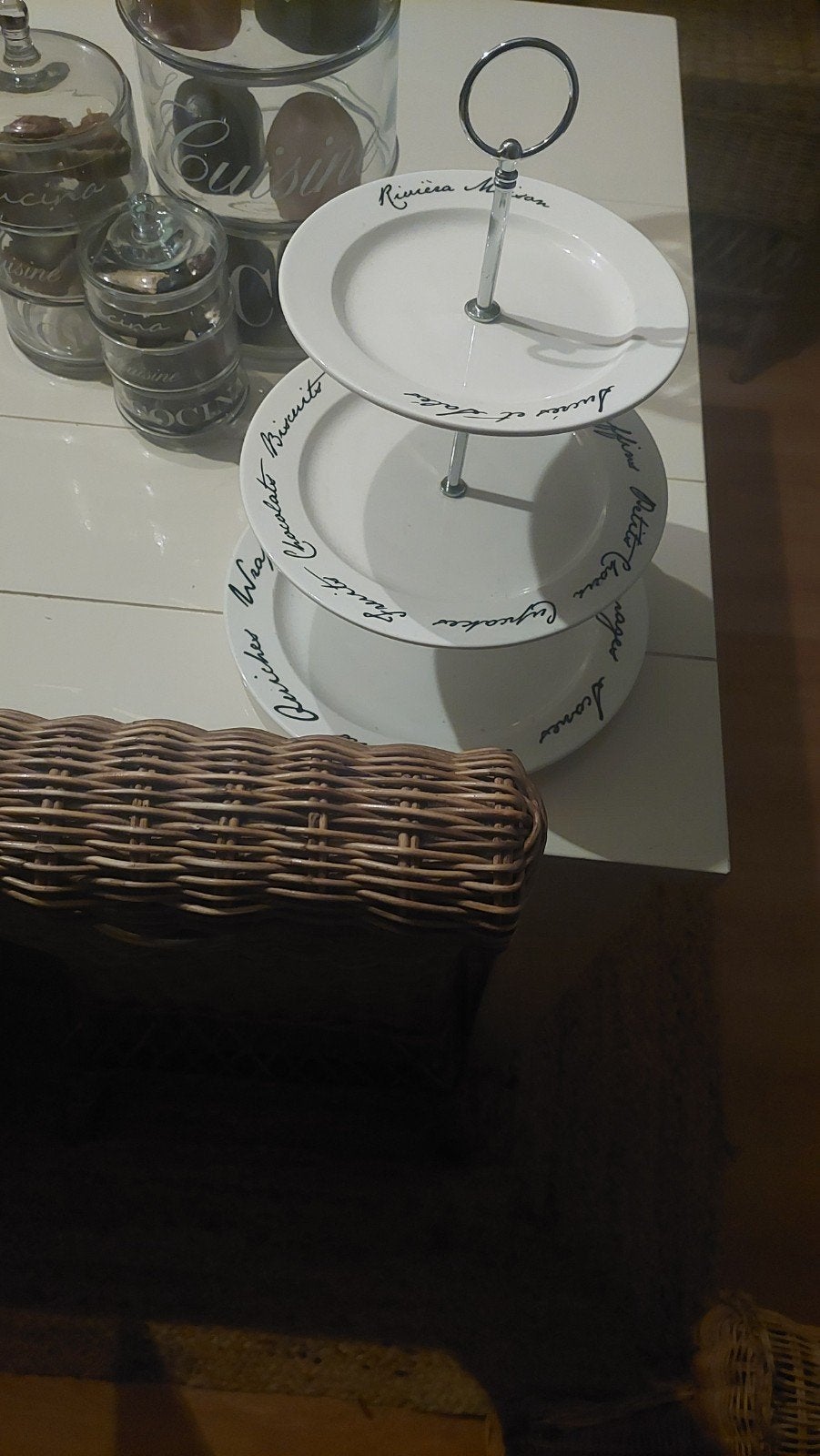 riviera maison etagere, Ophalen of Verzenden, Zo goed als nieuw, Etagère