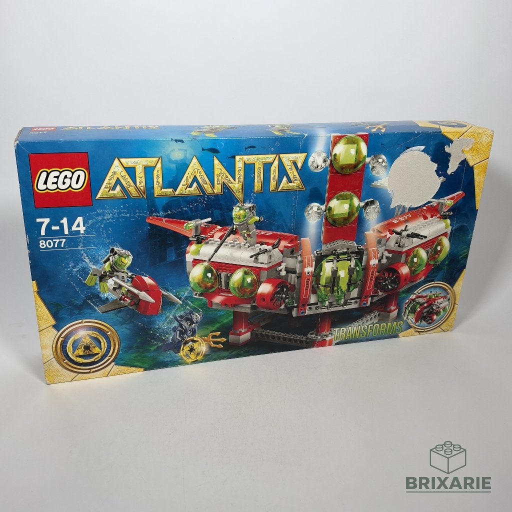 LEGO Atlantis 8077 Atlantis Exploration HQ (Nieuw), Service@lego.com, Overige thema's, Lego, Nieuw