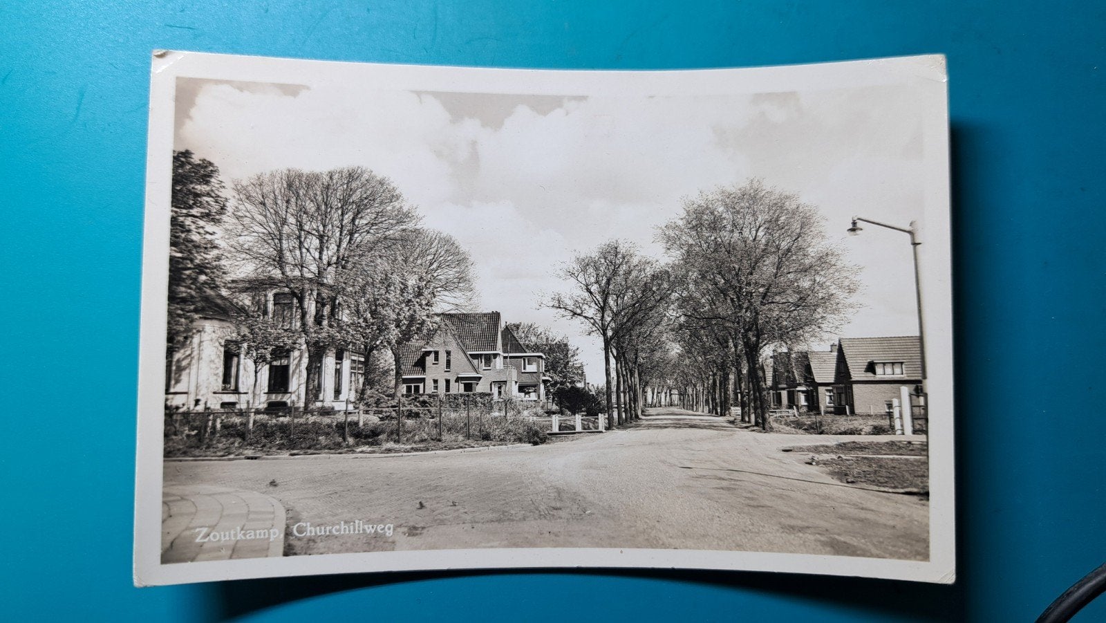 Zoutkamp Churchillweg 1957, Ophalen of Verzenden, 1940 tot 1960, Gelopen, Groningen